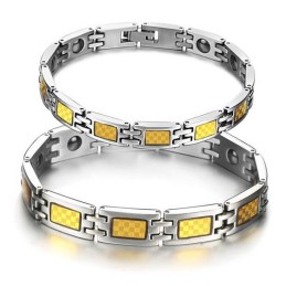 Pulseira De Titânio Antifadiga Com Qualidade E Quantidade Garantidas Para Amantes