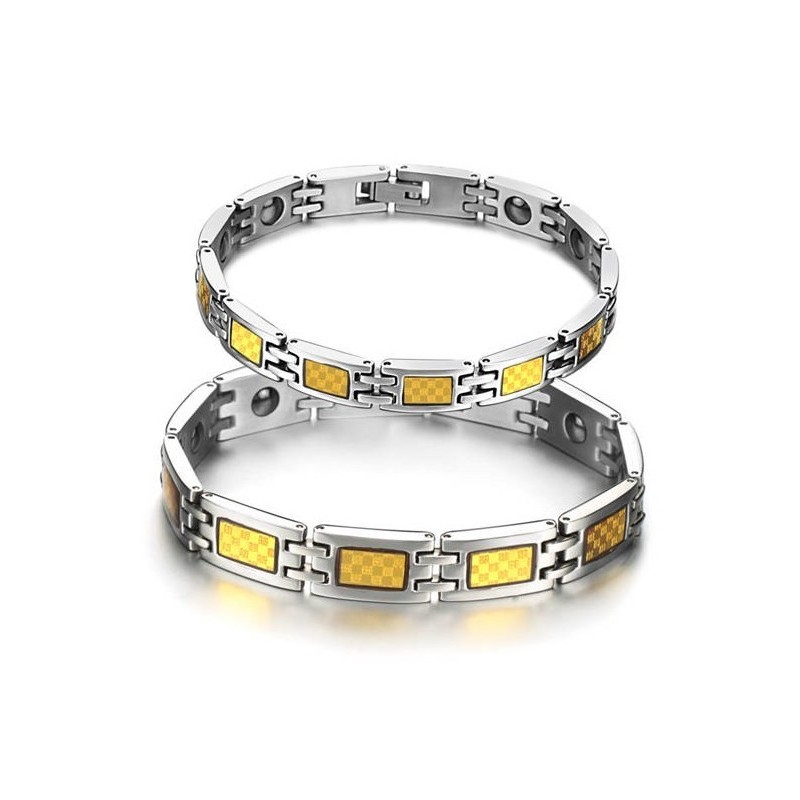 Pulseira De Titânio Antifadiga Com Qualidade E Quantidade Garantidas Para Amantes
