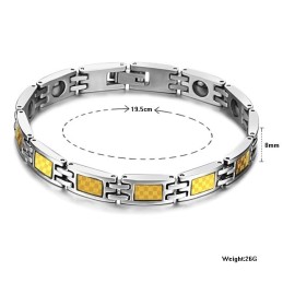 Pulseira De Titânio Antifadiga Com Qualidade E Quantidade Garantidas Para Amantes