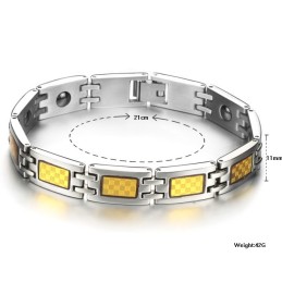 Pulseira De Titânio Antifadiga Com Qualidade E Quantidade Garantidas Para Amantes