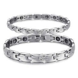 Pulseira De Titânio Com Magnetita De Alta Qualidade Para Amantes