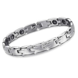 Pulseira De Titânio Com Magnetita De Alta Qualidade Para Amantes