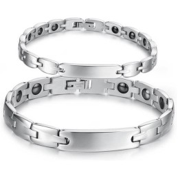 Pulseira De Titânio Com Magnetita Para Saúde, Vendida Em Todo O Mundo, Para Amantes