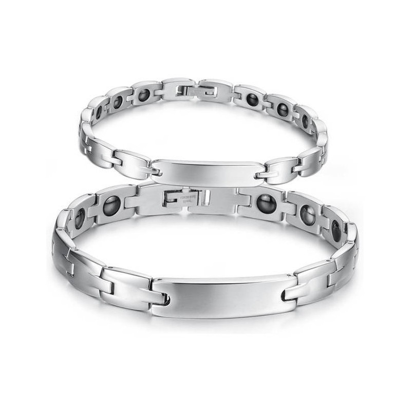 Pulseira De Titânio Com Magnetita Para Saúde, Vendida Em Todo O Mundo, Para Amantes