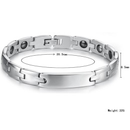 Pulseira De Titânio Com Magnetita Para Saúde, Vendida Em Todo O Mundo, Para Amantes