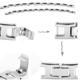 Pulseira De Titânio Com Magnetita E Diamante, A Rainha Da Saúde, Para Amantes
