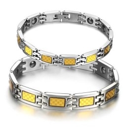 Pulseira De Titânio Antifadiga De Alta Qualidade Para Amantes