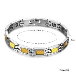 Pulseira De Titânio Antifadiga De Alta Qualidade Para Amantes