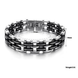 Pulseira Masculina De Silicone De Titânio Com Qualidade E Quantidade Garantidas