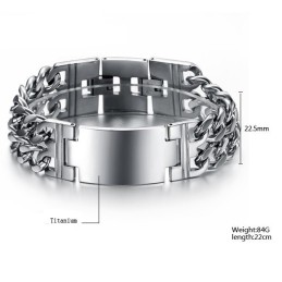 Pulseira De Titânio Fácil De Usar