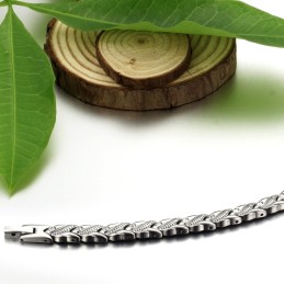Pulseira De Titânio Com Magnetita De Renome Mundial Para A Saúde