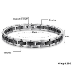 Pulseira De Cerâmica De Titânio De Grande Variedade