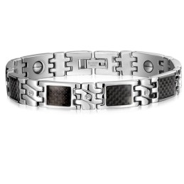 Pulseira De Magnetita De Titânio De Renome Mundial