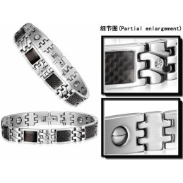 Pulseira De Magnetita De Titânio De Renome Mundial