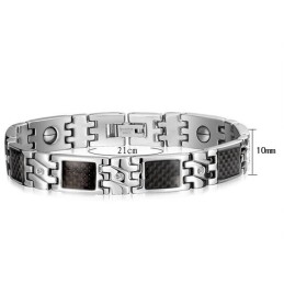 Pulseira De Magnetita De Titânio De Renome Mundial