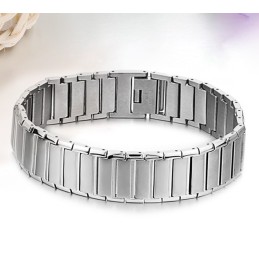 Pulseira De Titânio Masculina De Qualidade Confiável