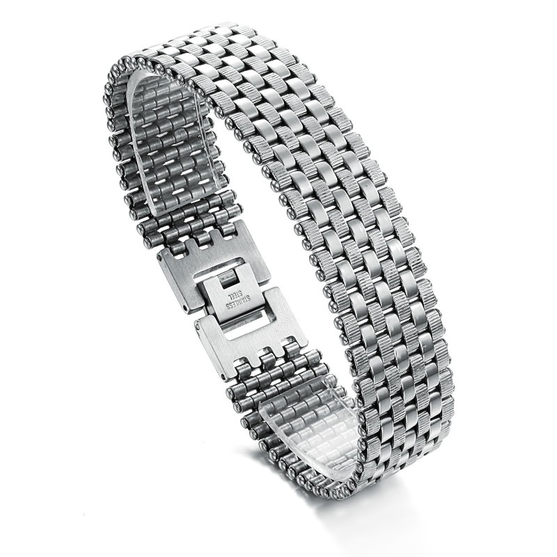 Pulseira Masculina Concisa De Titânio De Alta Qualidade Pulseira Masculina Concisa De Titânio De Alta Qualidade