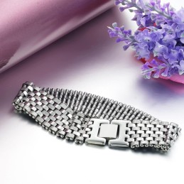 Pulseira Masculina Concisa De Titânio De Alta Qualidade