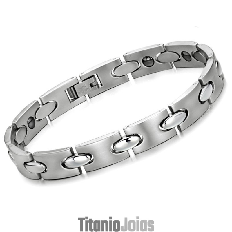 Pulseira De Titânio Rainha Da Saúde E Qualidade