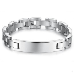 Pulseira Masculina De Titânio Fácil De Usar