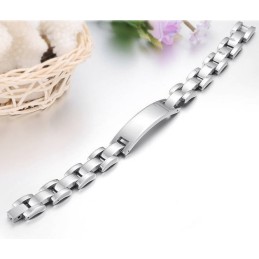 Pulseira Masculina De Titânio Fácil De Usar