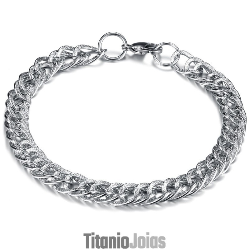 Pulseira De Titânio Em Escala Masculina De Alta Qualidade Pulseira De Titânio Em Escala Masculina De Alta Qualidade