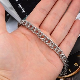 Pulseira De Titânio Em Escala Masculina De Alta Qualidade