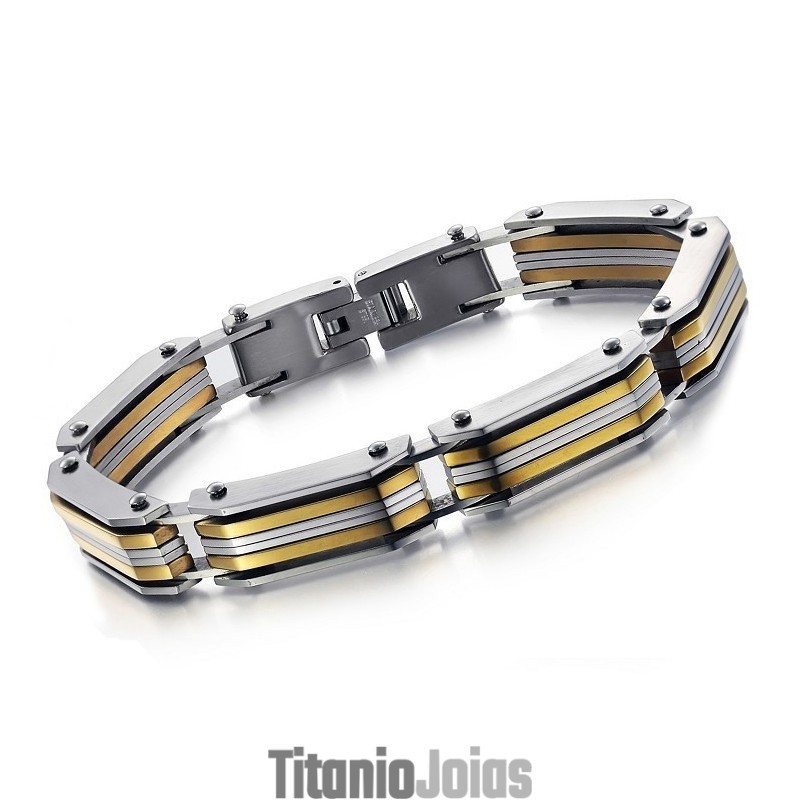 Pulseira Masculina De Titânio Grandes Variedades Pulseira Masculina De Titânio Grandes Variedades