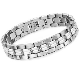 Pulseira Masculina Concisa De Titânio Com Qualidade E Quantidade Garantidas