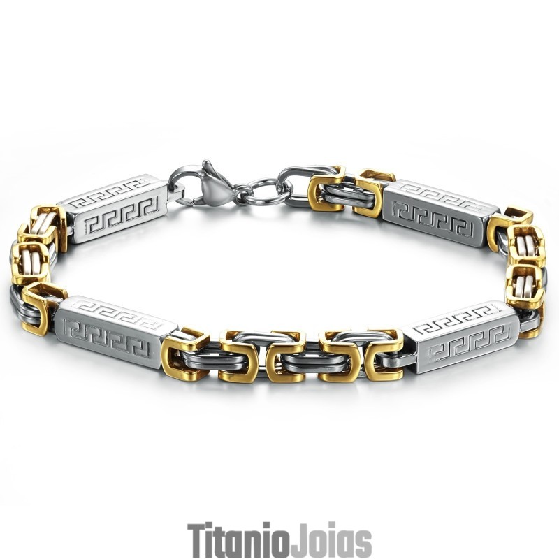 Pulseira Masculina De Titânio De Renome Mundial Pulseira Masculina De Titânio De Renome Mundial