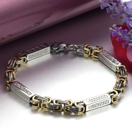 Pulseira Masculina De Titânio De Renome Mundial