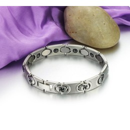 Pulseira Masculina De Titânio De Alta Qualidade