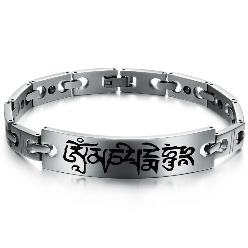 Pulseira De Titânio Lodestone Da Rainha Da Saúde Masculina De Qualidade Pulseira De Titânio Lodestone Da Rainha Da Saúde Masculina De Qualidade