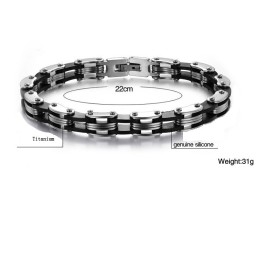Pulseira Feminina Clássica De Titânio De Qualidade Superior