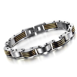 Pulseira Masculina De Titânio Fácil De Usar