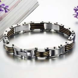 Pulseira Masculina De Titânio Fácil De Usar