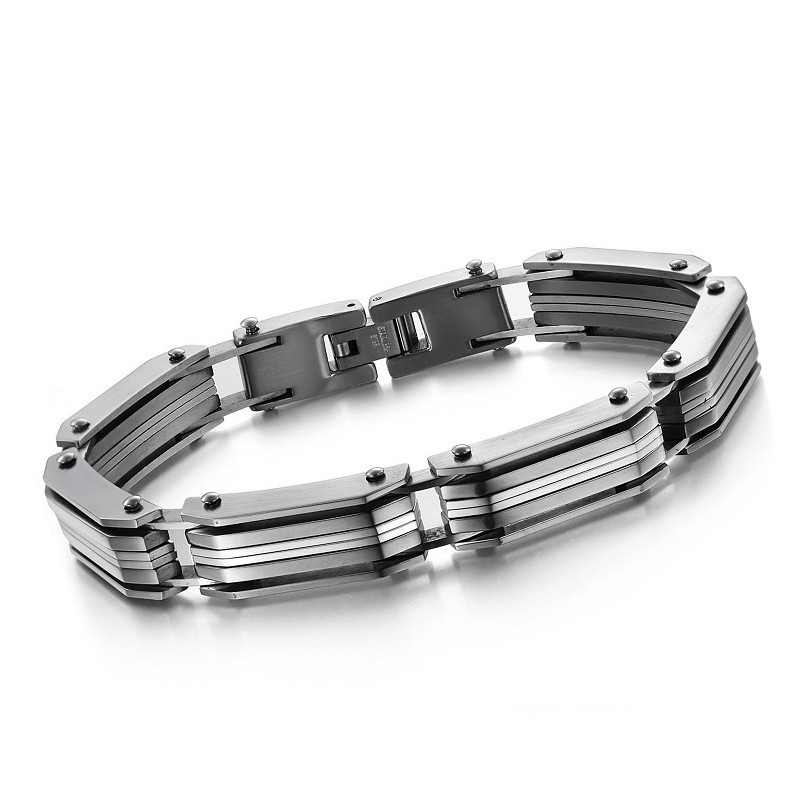 Pulseira Masculina De Titânio Rei Da Quantidade Pulseira Masculina De Titânio Rei Da Quantidade