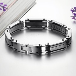 Pulseira Masculina De Titânio Rei Da Quantidade