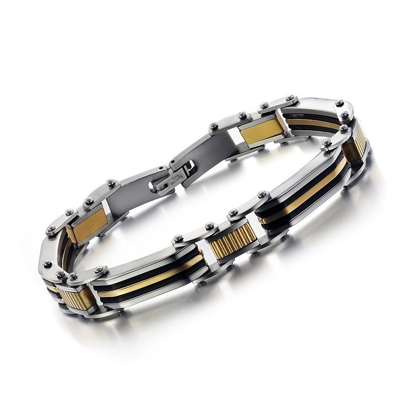 Pulseira Masculina De Titânio De Alta Qualidade Pulseira Masculina De Titânio De Alta Qualidade
