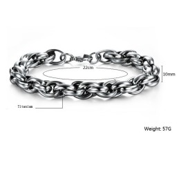 Pulseira De Titânio Vendendo Bem Em Todo O Mundo