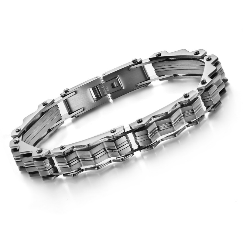 Pulseira Masculina De Titânio Grandes Variedades Pulseira Masculina De Titânio Grandes Variedades