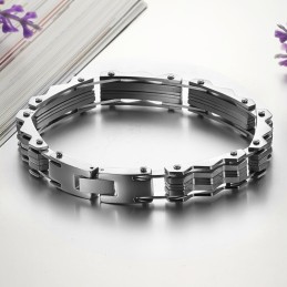 Pulseira Masculina De Titânio Grandes Variedades