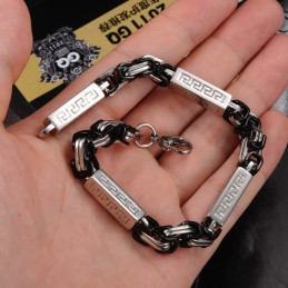 Pulseira Masculina De Titânio Muito Conhecida Por Sua Alta Qualidade