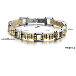 Pulseira De Titânio De Qualidade Estável