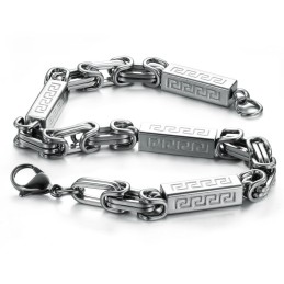 Pulseira De Titânio Concisa Masculina De Reputação Confiável