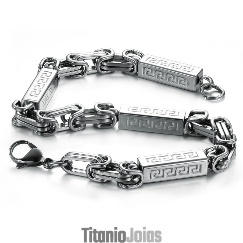 Pulseira De Titânio Concisa Masculina De Reputação Confiável Pulseira De Titânio Concisa Masculina De Reputação Confiável