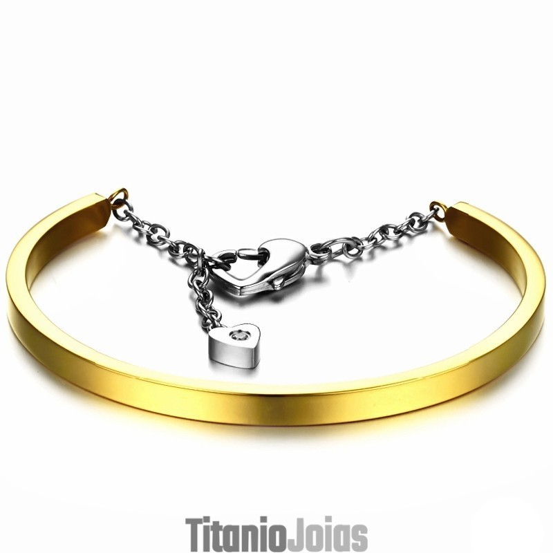 Pulseira De Titânio Sweetheart De Qualidade Confiável