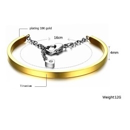 Pulseira De Titânio Sweetheart De Qualidade Confiável