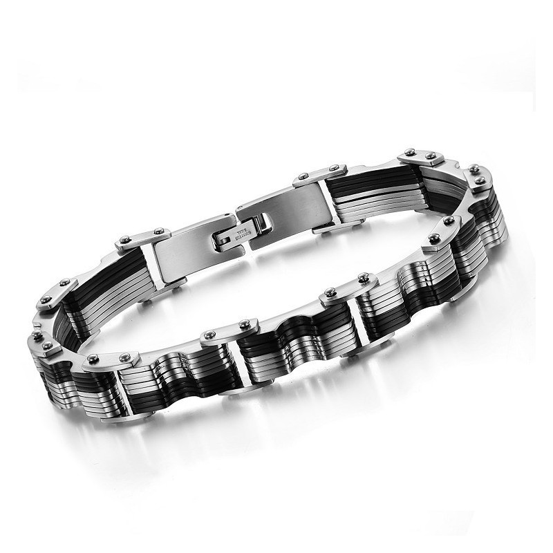 Pulseira Masculina De Titânio De Qualidade Superior Pulseira Masculina De Titânio De Qualidade Superior
