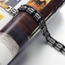Pulseira Masculina Clássica De Titânio Com Desempenho Confiável